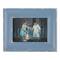 DII® Antique Stonewash Blue Distressed 5" x 7" Farmhouse Picture Frame